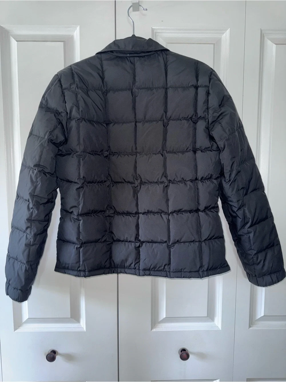 Vintage 90’s J. Crew Black Quilted Puffer Jacket
